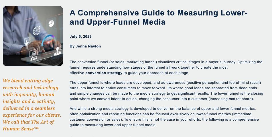 A Comprehensive Guide to Measuring Lower- and Upper-Funnel Media